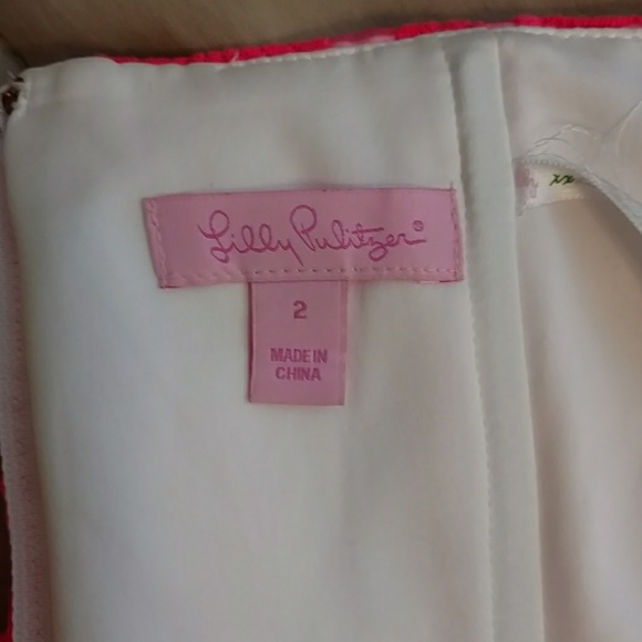 Lilly Pulitzer "Peyton" Strapless Dress - Picture 4 of 5